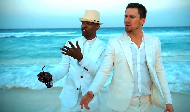 Мъже в бяло: Чанинг Тейтъм и Джейми Фокс