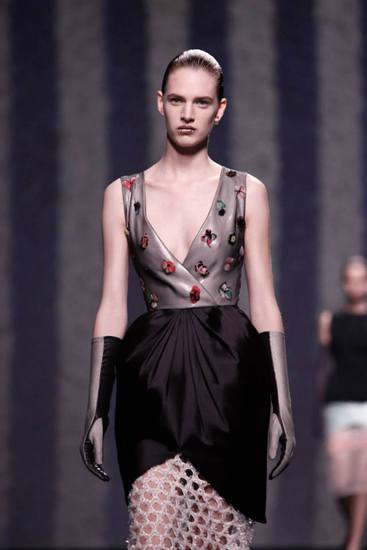 Висша мода от "Диор" за есен 2013 (10)