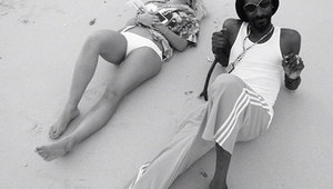 Снуп Лайън и Рита Ора на плажа