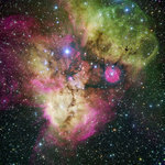 Космически пейзажи: 8. NGC 2467 и околностите