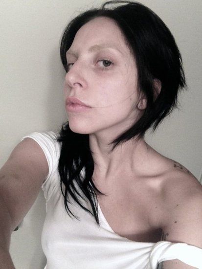 Лейди Гага, автопортрет без грим