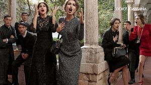 Моника Белучи и Бианка Балти в есенната кампания на Dolce&Gabbana