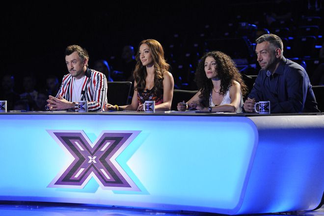 Журито на "X Factor-2" в първия си работен ден