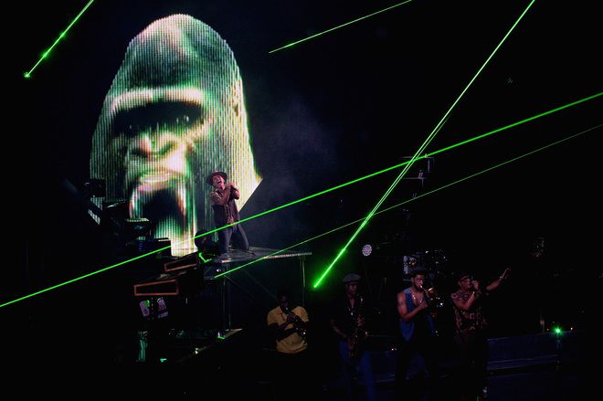 Бруно Марс на видеонаградите на MTV 2013