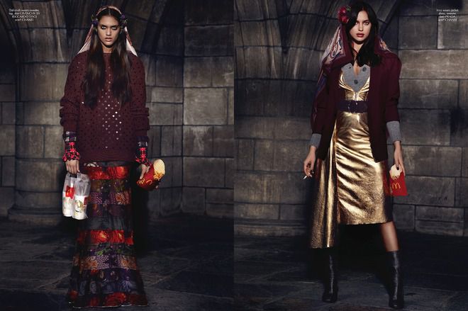 Ирина Шейк за CR Fashion Book