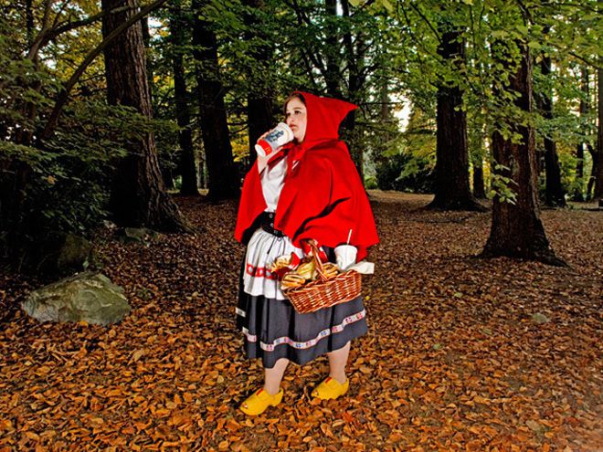 Падналите принцеси на "Дисни": Червената шапчица