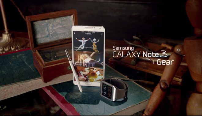 Виж първата реклама на Galaxy Note 3 и Galaxy Gear