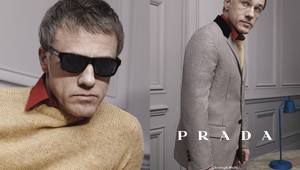 Кристоф Валц в "Прада", есен-зима 2013/2014