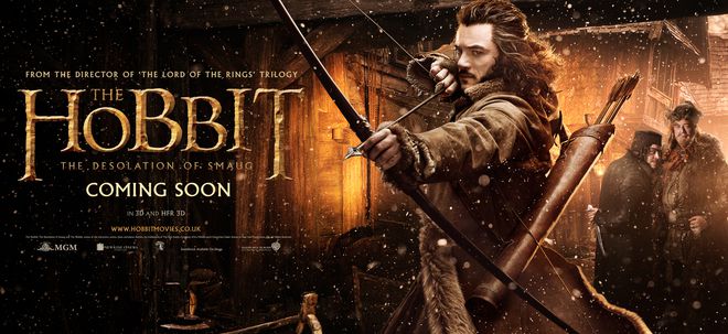 Люк Евънс като стрелеца Бард