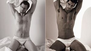 Обикновен мъж като Дейвид Ганди за Dolce & Gabbana