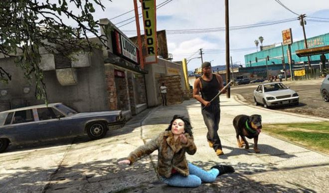 Скарлет Йохансон пада (5)