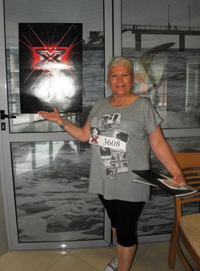 Людмила на кастингите за "X Factor-2"