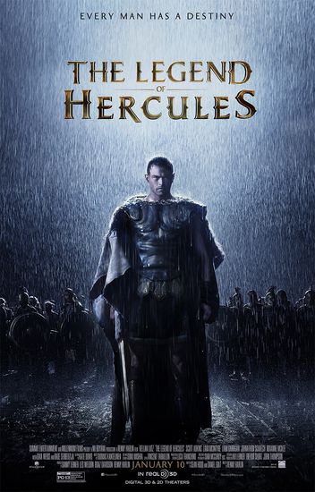 Келан Лъц на плаката за "Херкулес: The Legend Begins"