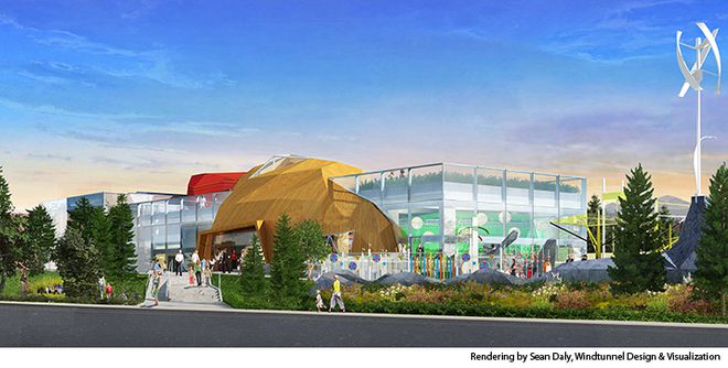 "Музейко" отвън (проект)