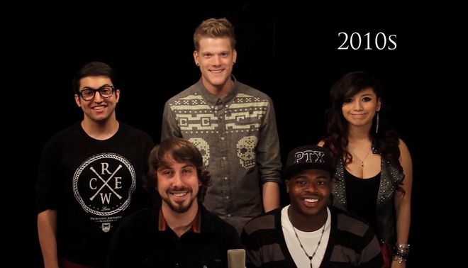 "Пентатоникс" пеят Evolution of Music