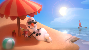 На плажа, с тъмни очила и коктейл в ръка