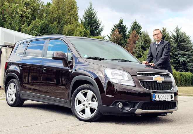Владимир Тодоров и неговия Chevrolet Orlando