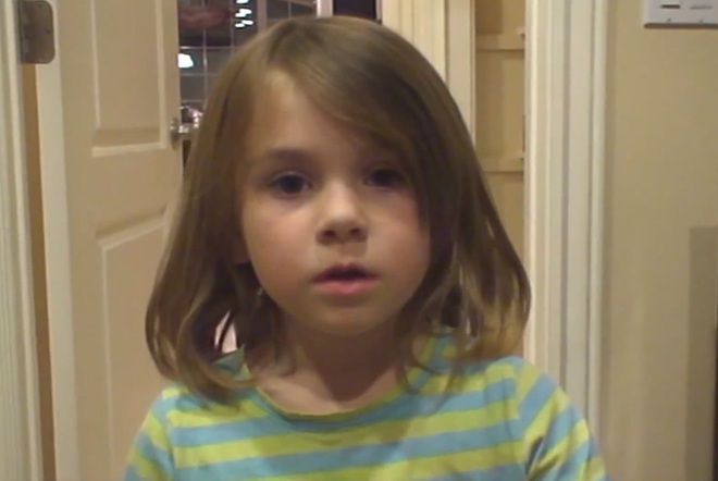 5-годишно момиче мечтае за работа, а не за мъж