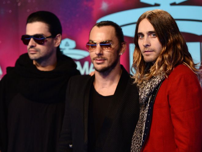 30 Seconds to Mars на Европейските музикални награди на MTV 2013