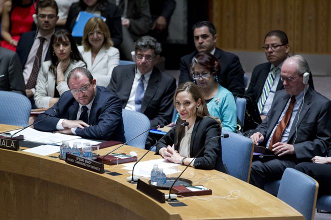 Анджелина Джоли пред Съвета за сигурност на ООН