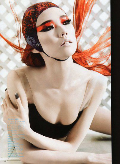 Тао Окамото в японското издание на "Вог"