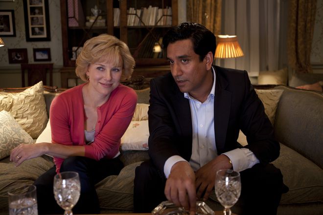 Лейди Даяна и д-р Хаснат Хан в киноверсия