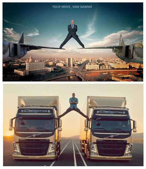 Путин е по-добър от Ван Дам