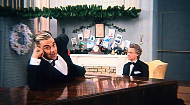 Роби Уилямс на коледна вълна