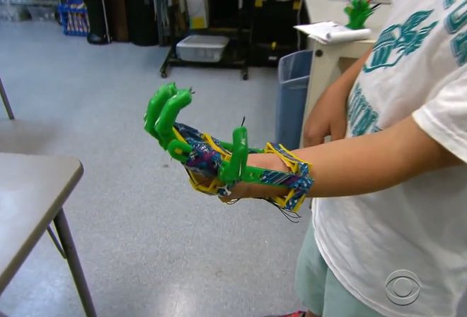 Ръка, направена с 3D-принтер