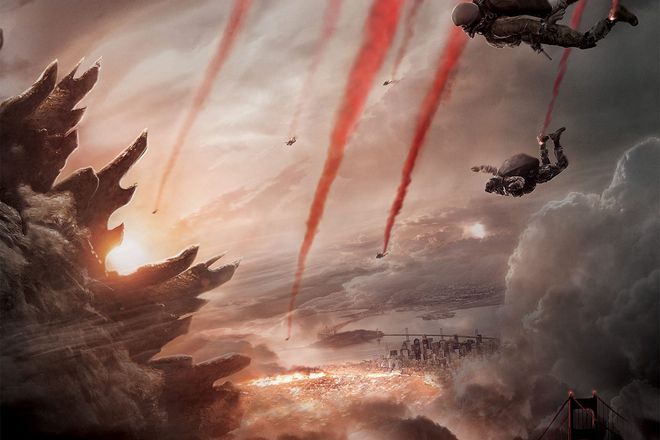 Godzila versiya 2014 plakat