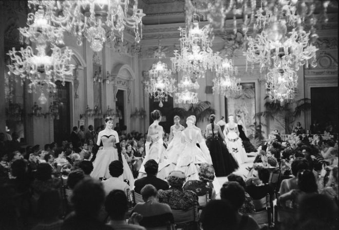 Модно ревю във Флоренция, 1955 г.