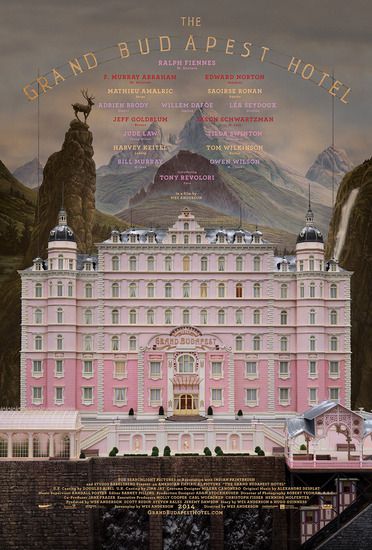 The Grand Budapest Hotel - плакат