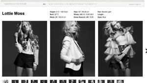 Лоти Мос в първата й фотосесия