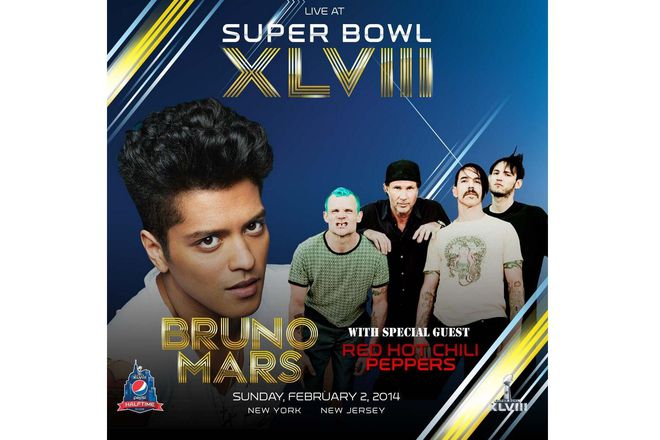 Bruno mars i red hot chili pepars superboul 2014