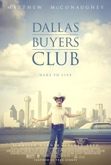Матю Макконъхи на плаката на Dallas Buyers Club (2013)