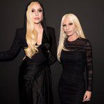 Лейди Гага и Донатела Версаче зад кулисите
