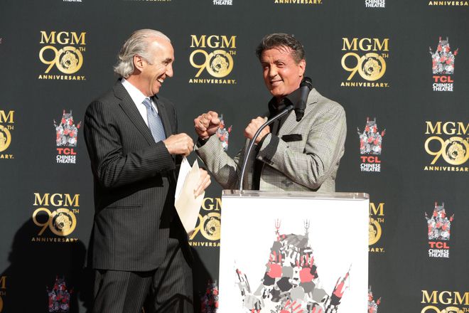 Силвестър Сталоун се "боксира" с шефа на MGM