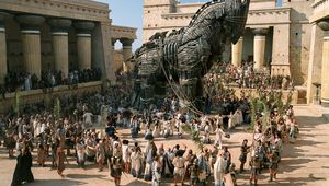 Дървеният кон от филма "Троя" (2004)
