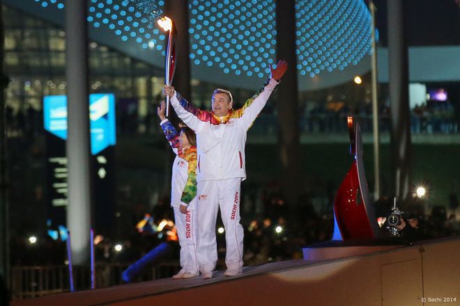 Сочи 2014, откриването: Последните факлоносци