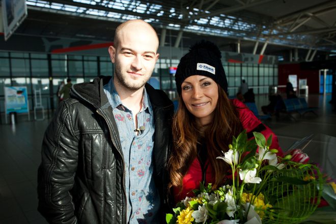 Сани Жекова показа партньора си в танците