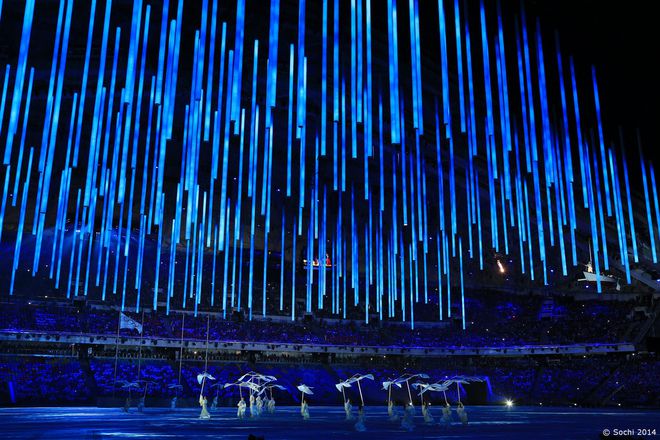 Сочи 2014, закриването: Гора от светлина