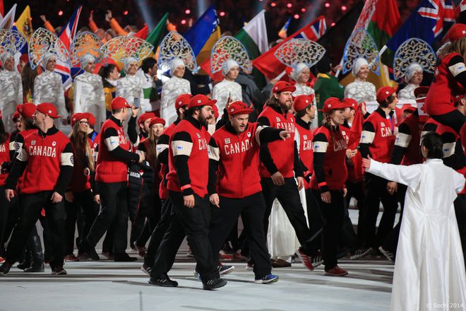 Сочи 2014, закриването: Канада