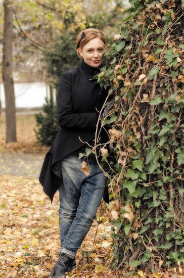 Стефания Колева в парка