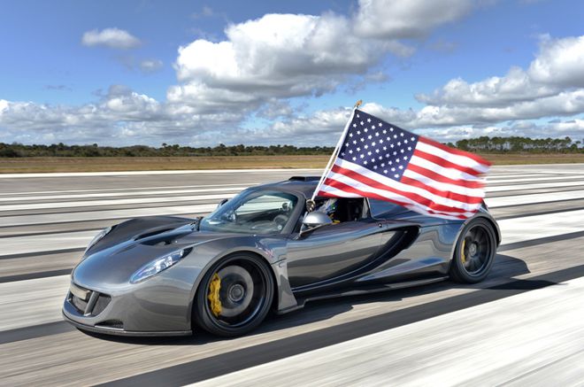 Hennessey Venom GT с 435 км/ч.