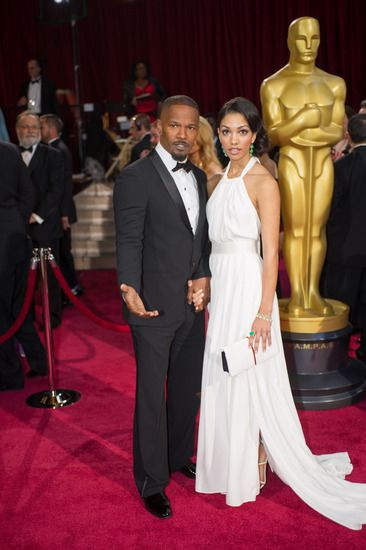 Джейми Фокс с дъщеря си на "Оскарите"