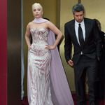 Лейди Гага сама на "Оскарите"