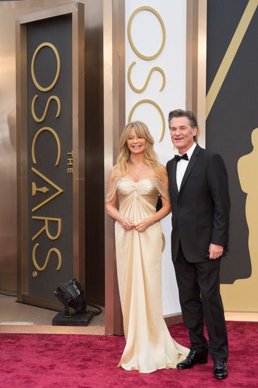 Голди Хоун и Кърт Ръсел на "Оскарите"