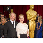 Мерил Стрийп на "Оскарите" с мъжа си