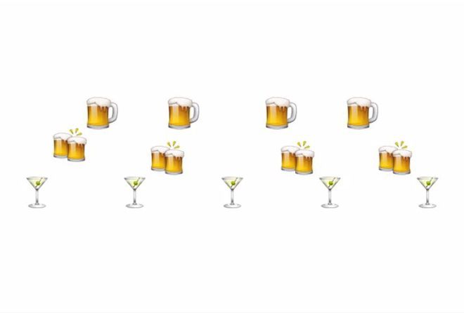 Drunk in Love от емотикони