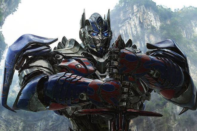 Optimus praym na plakat za transformars 4